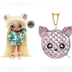Na Na Na Surprise Glam Series Victoria Grand Fashion Doll and Metallic Chihuahu